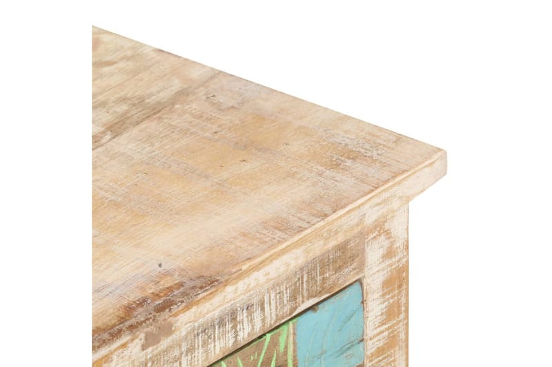 Soffbord 100x55x40 cm grovt akaciaträ - Flerfärgad - Soffbord - Bord
