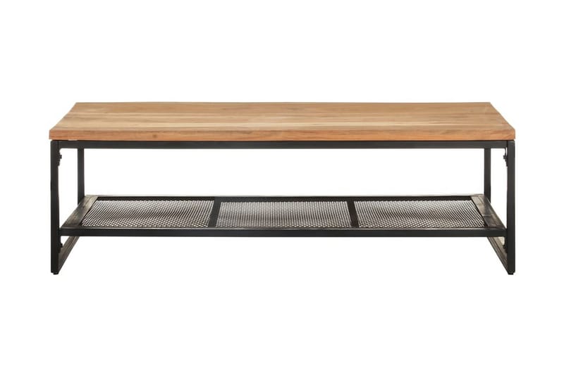 Soffbord 110x60x35 cm massivt akaciaträ - Brun - Möbler - Vardagsrum - Soffbord & vardagsrumsbord - Soffbord
