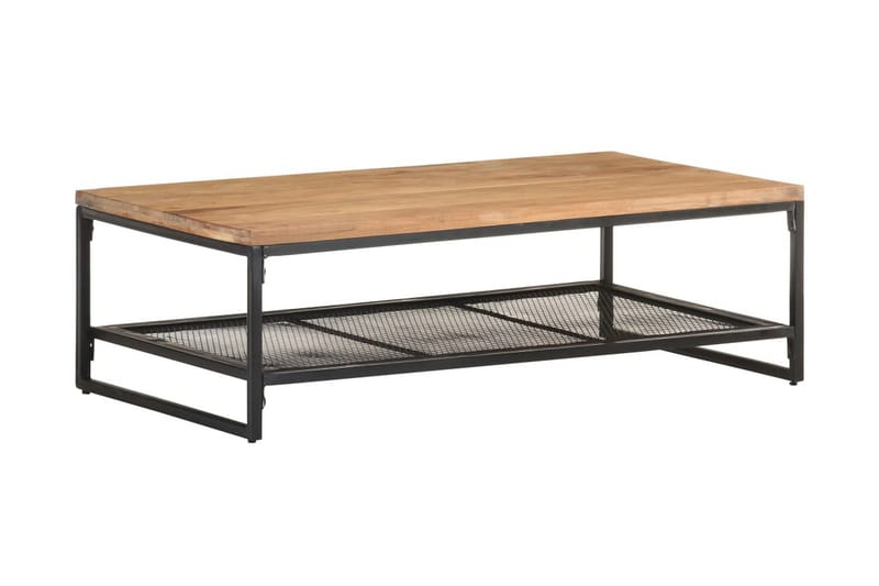 Soffbord 110x60x35 cm massivt akaciaträ - Brun - Möbler - Vardagsrum - Soffbord & vardagsrumsbord - Soffbord