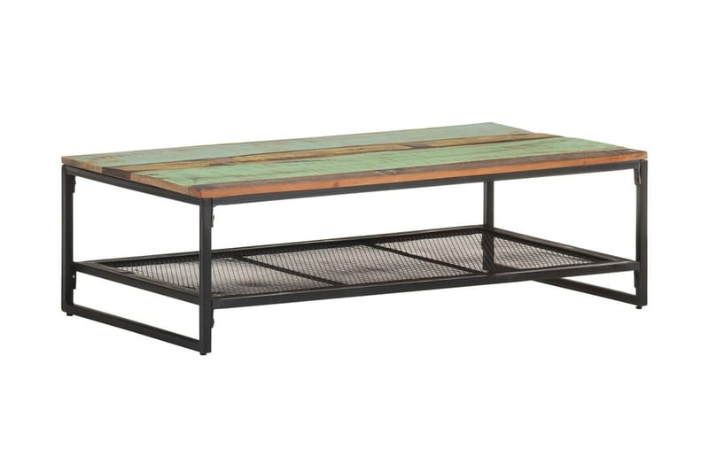 Soffbord 110x60x35 cm massivt återvunnet trä - Brun - Möbler - Vardagsrum - Soffbord & vardagsrumsbord - Soffbord