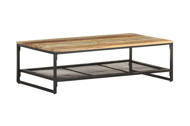 Soffbord 110x60x35 cm massivt återvunnet trä - Brun - Möbler - Vardagsrum - Soffbord & vardagsrumsbord - Soffbord