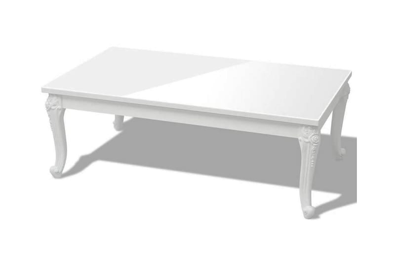 Soffbord 115x65x42 cm högglans vit - Vit - Möbler - Vardagsrum - Soffbord & vardagsrumsbord - Soffbord
