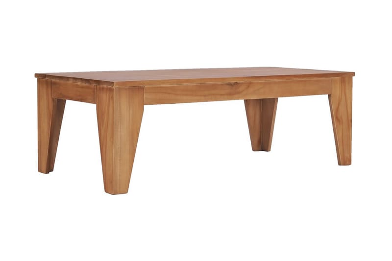 Soffbord 120x60x40 cm massiv teak - Brun - Bord - Soffbord
