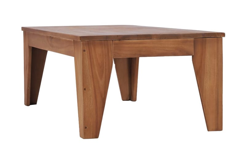Soffbord 120x60x40 cm massiv teak - Brun - Bord - Soffbord