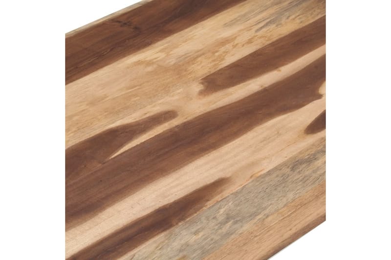 Soffbord 120x60x40 cm massivt trä med sheshamfinish - Brun - Soffbord - Bord