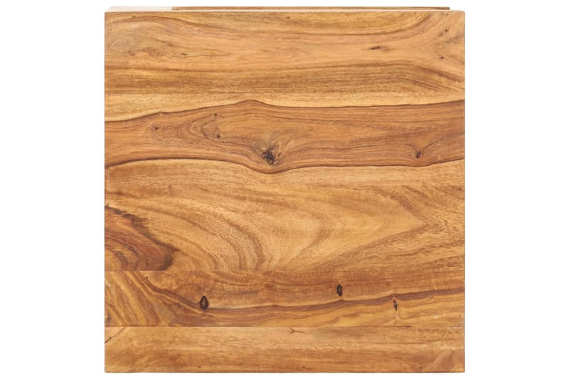 Soffbord 45x45x40 cm massivt sheshamträ - Brun - Möbler - Vardagsrum - Soffbord & vardagsrumsbord - Soffbord