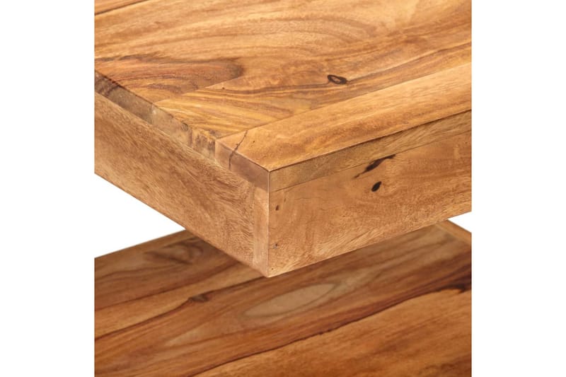 Soffbord 45x45x40 cm massivt sheshamträ - Brun - Möbler - Vardagsrum - Soffbord & vardagsrumsbord - Soffbord