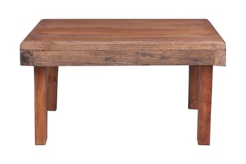Soffbord 60x45x23 cm massivt återvunnet trä - Brun - Möbler - Vardagsrum - Soffbord & vardagsrumsbord - Soffbord