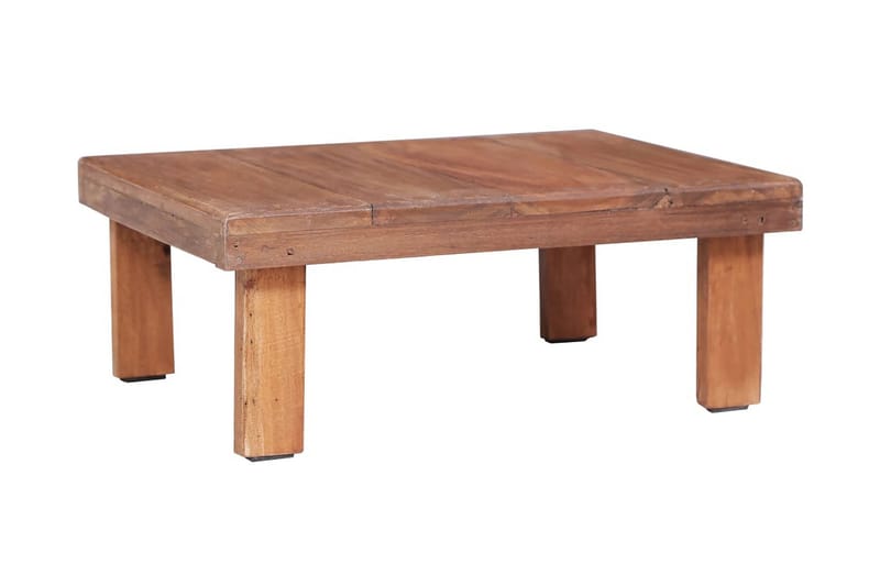 Soffbord 60x45x23 cm massivt återvunnet trä - Brun - Möbler - Vardagsrum - Soffbord & vardagsrumsbord - Soffbord