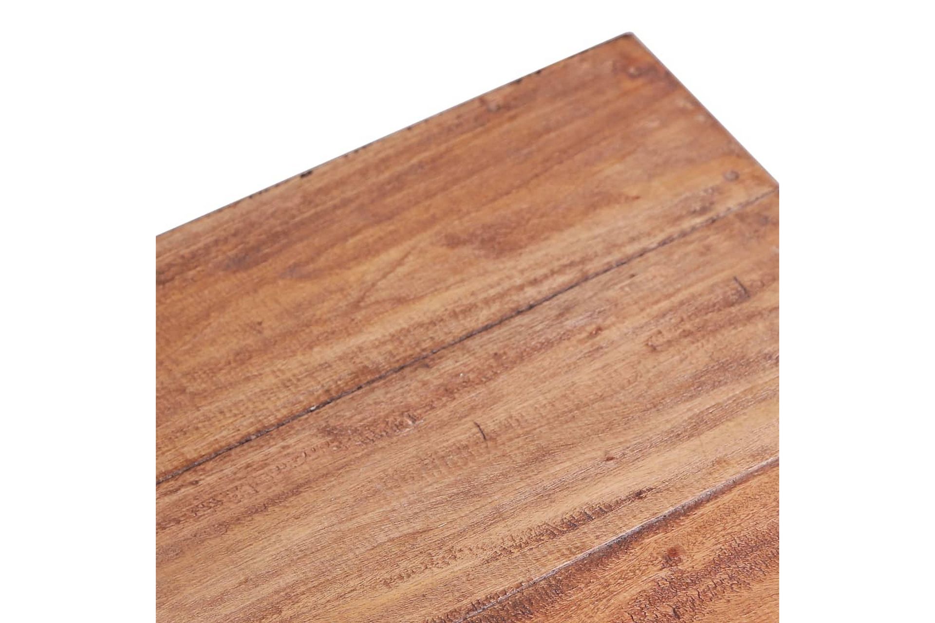 Soffbord 60x45x23 cm massivt återvunnet trä - Brun - Möbler - Vardagsrum - Soffbord & vardagsrumsbord - Soffbord