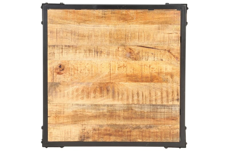Soffbord 60x60x35 cm massivt mangoträ - Brun - Möbler - Vardagsrum - Soffbord & vardagsrumsbord - Soffbord