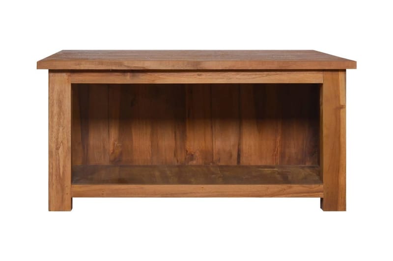 Soffbord 68x68x33 cm massiv teak - Brun - Möbler - Vardagsrum - Soffbord & vardagsrumsbord - Soffbord