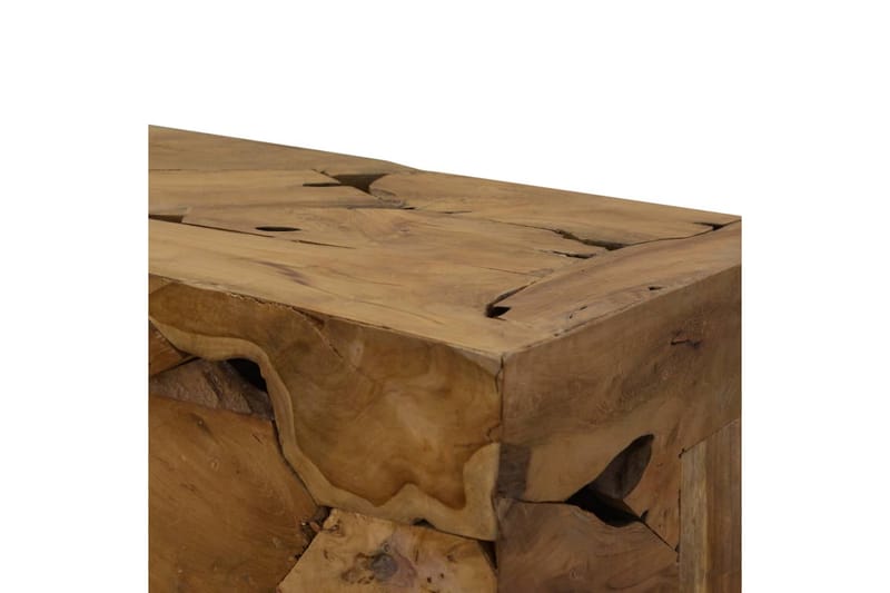 Soffbord 90x50x30 cm äkta teak Valnötsbrun - Valnötsbrun - Möbler - Vardagsrum - Soffbord & vardagsrumsbord - Soffbord