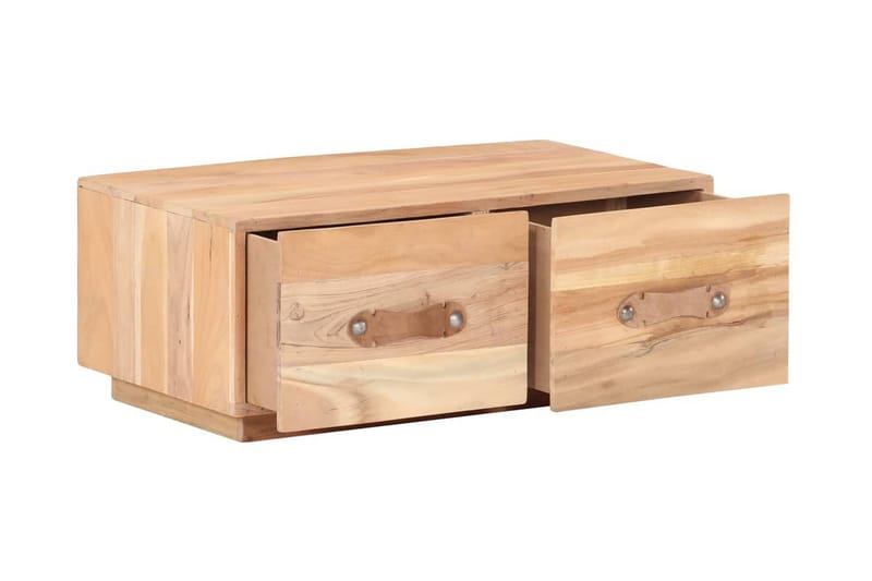 Soffbord 90x50x35 cm massivt återvunnet trä - Brun - Möbler - Vardagsrum - Soffbord & vardagsrumsbord - Soffbord