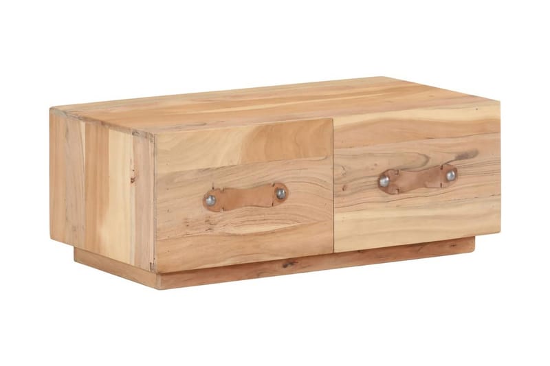 Soffbord 90x50x35 cm massivt återvunnet trä - Brun - Möbler - Vardagsrum - Soffbord & vardagsrumsbord - Soffbord