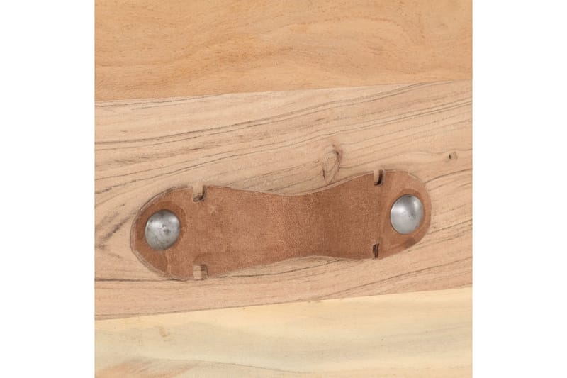 Soffbord 90x50x35 cm massivt återvunnet trä - Brun - Möbler - Vardagsrum - Soffbord & vardagsrumsbord - Soffbord