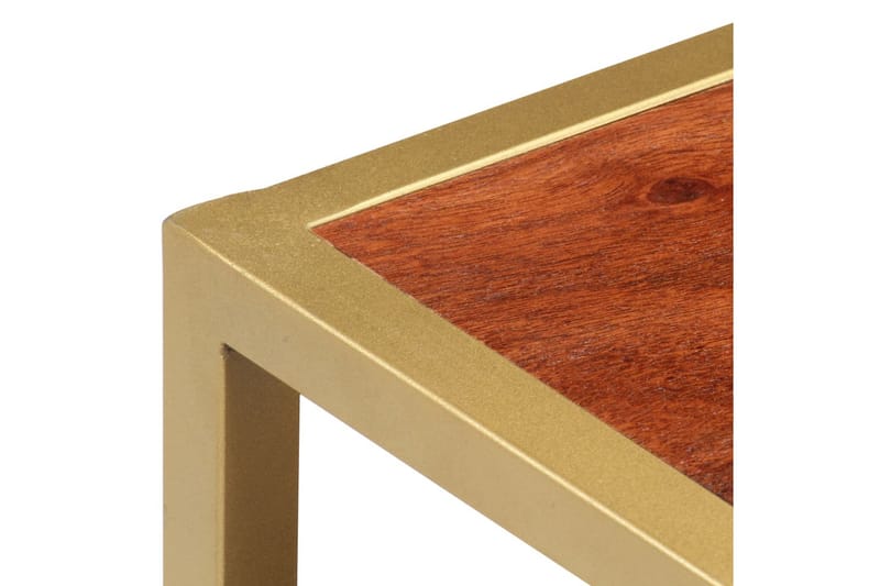 Soffbord 90x50x40 cm massivt akaciaträ - Brun - Möbler - Vardagsrum - Soffbord & vardagsrumsbord - Soffbord