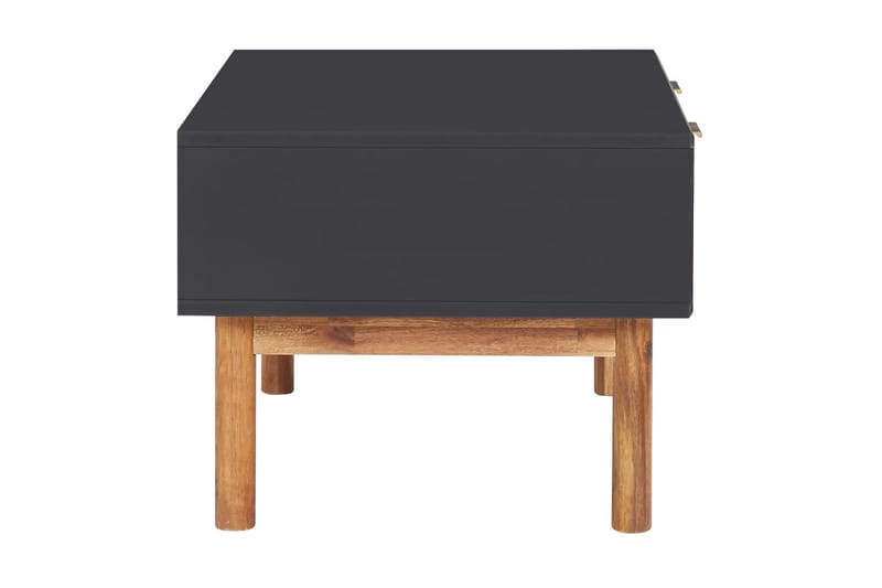 Soffbord 90x50x40 cm massivt akaciaträ och MDF - Brun - Möbler - Vardagsrum - Soffbord & vardagsrumsbord - Soffbord