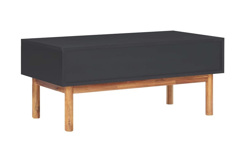 Soffbord 90x50x40 cm massivt akaciaträ och MDF - Brun - Möbler - Vardagsrum - Soffbord & vardagsrumsbord - Soffbord