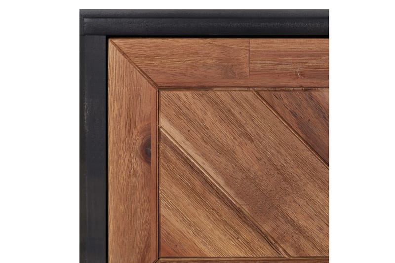 Soffbord 90x50x40 cm massivt akaciaträ och MDF - Brun - Möbler - Vardagsrum - Soffbord & vardagsrumsbord - Soffbord
