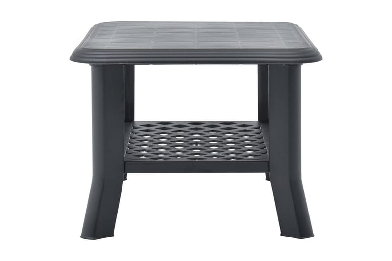 Soffbord antracit 90x60x46 cm plast - Grå - Möbler - Vardagsrum - Soffbord & vardagsrumsbord - Soffbord
