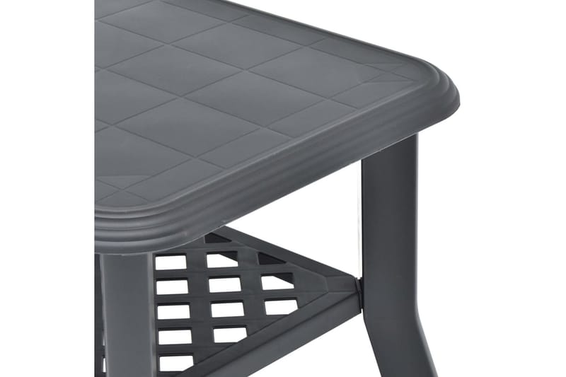 Soffbord antracit 90x60x46 cm plast - Grå - Möbler - Vardagsrum - Soffbord & vardagsrumsbord - Soffbord