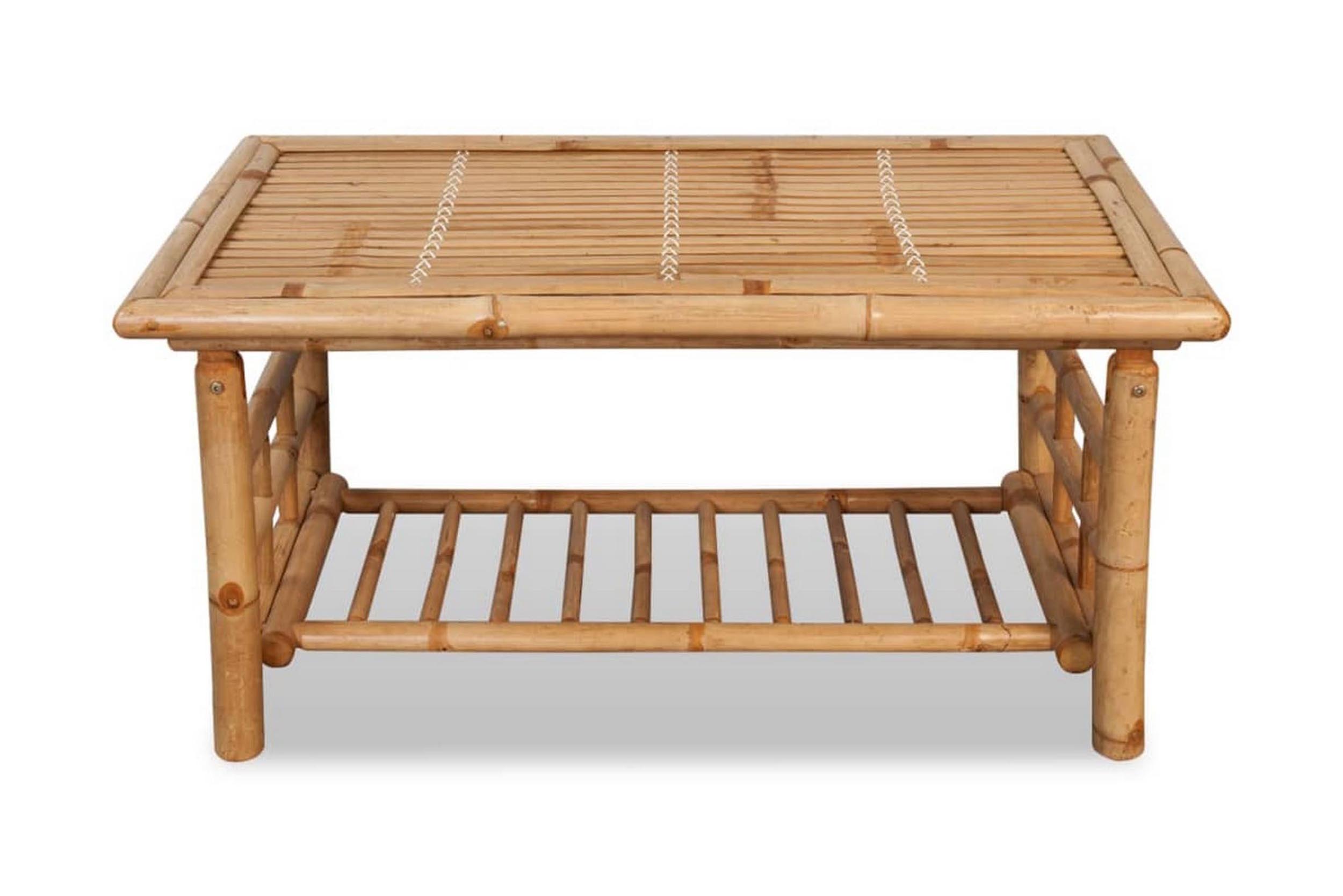 Be Basic Soffbord bambu 90x50x45 cm – Brun