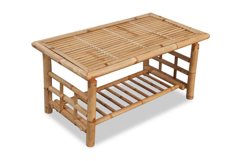 Soffbord bambu 90x50x45 cm - Brun - Soffbord - Bord