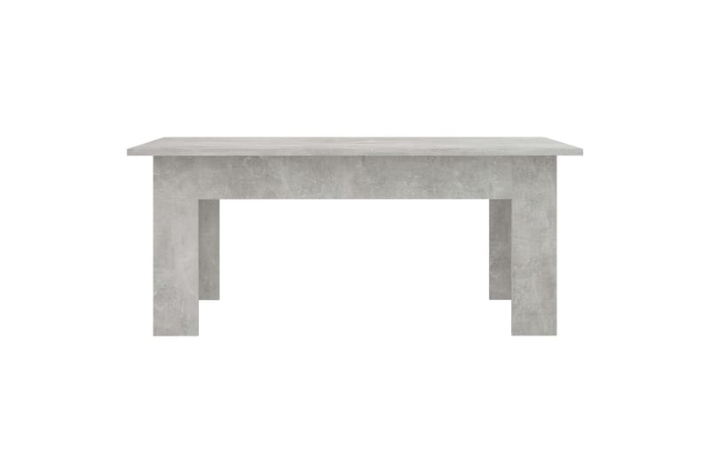 Soffbord betonggrå 100x60x42 cm spånskiva - Grå - Soffbord - Bord