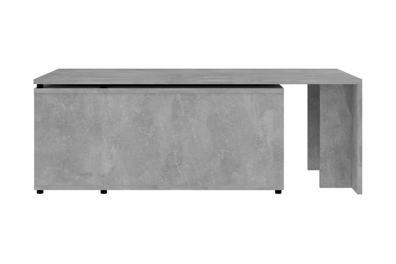 Soffbord betonggrå 150x50x35 cm spånskiva - Grå - Möbler - Vardagsrum - Soffbord & vardagsrumsbord - Soffbord