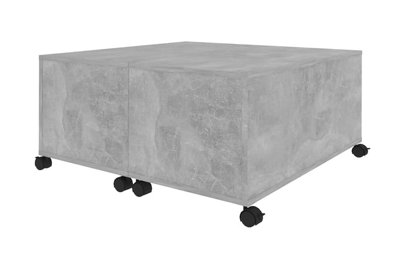 Soffbord betonggrå 75x75x38 cm spånskiva - Grå - Möbler - Vardagsrum - Soffbord & vardagsrumsbord - Soffbord
