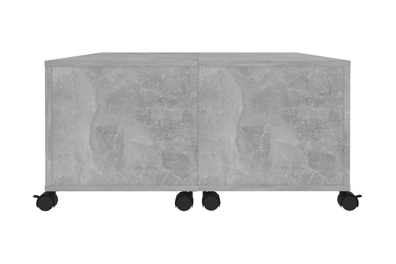 Soffbord betonggrå 75x75x38 cm spånskiva - Grå - Möbler - Vardagsrum - Soffbord & vardagsrumsbord - Soffbord