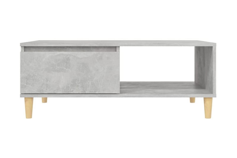 Soffbord betonggrå 90x60x35 cm spånskiva - Grå - Bord - Soffbord