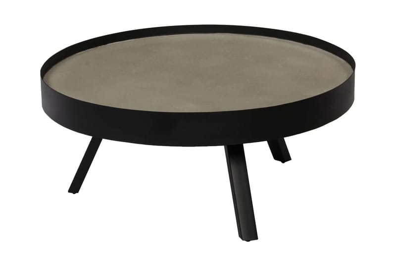 Soffbord bordsskiva i betong 74x32 cm - Svart - Möbler - Vardagsrum - Soffbord & vardagsrumsbord - Soffbord