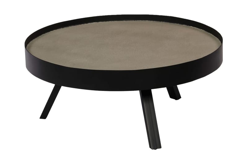 Soffbord bordsskiva i betong 74x32 cm - Svart - Möbler - Vardagsrum - Soffbord & vardagsrumsbord - Soffbord