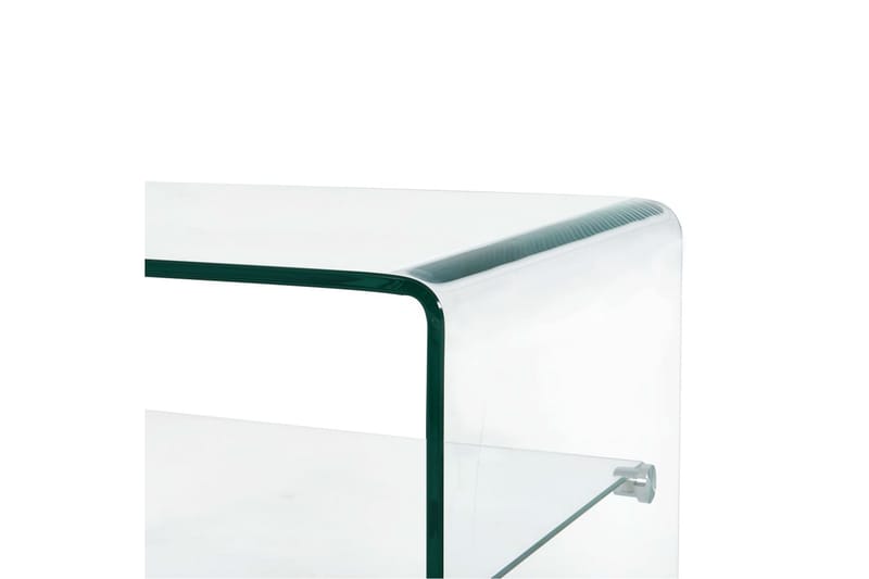 Soffbord genomskinlig 50x45x33 cm härdat glas - Möbler - Vardagsrum - Soffbord & vardagsrumsbord - Soffbord
