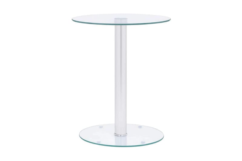 Soffbord genomskinligt 40 cm härdat glas - Bord - Soffbord