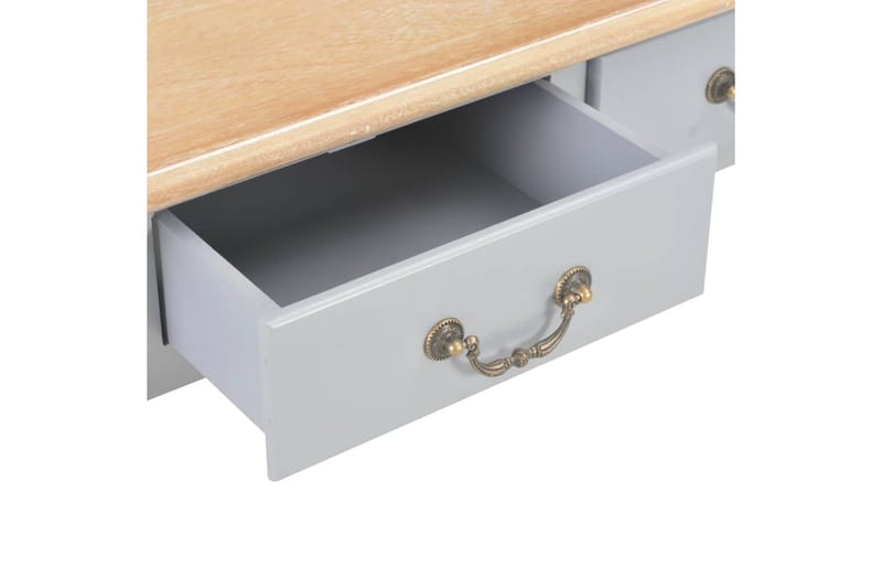 Soffbord grå 80x80x50 cm trä - Grå - Soffbord - Bord