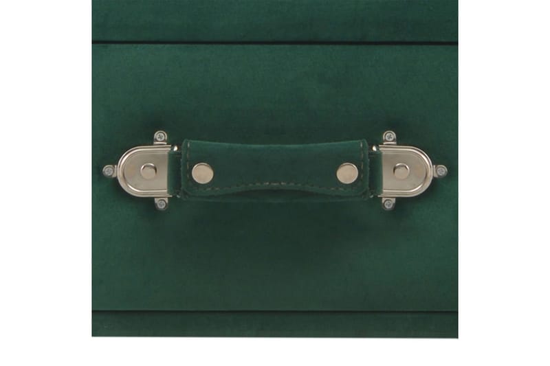 Soffbord grön 80x40x46 cm sammet - Grön - Soffbord - Bord