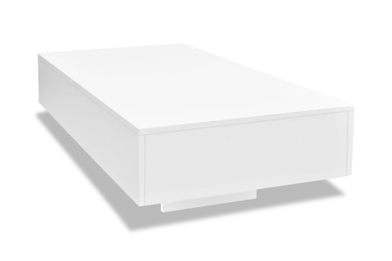 Soffbord högglans vit - Vit - Soffbord - Bord