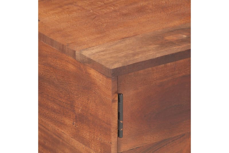 Soffbord honungsValnötsbrun 67x67x45 cm massivt akaciaträ - Valnötsbrun - Möbler - Vardagsrum - Soffbord & vardagsrumsbord - Soffbord