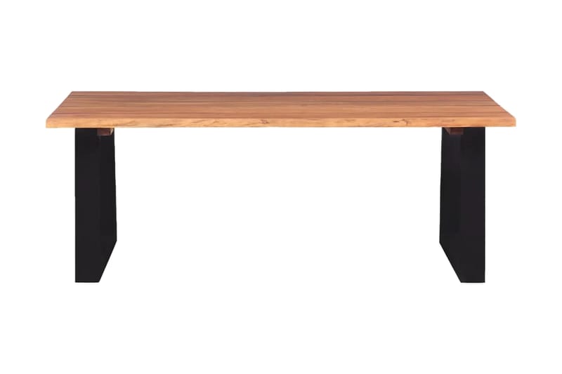 Soffbord i massivt akaciaträ 110x60x40 cm - Brun - Möbler - Vardagsrum - Soffbord & vardagsrumsbord - Soffbord