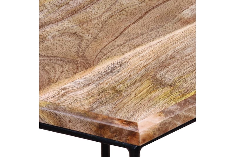 Soffbord i massivt mangoträ 48x48x40 cm - Brun - Möbler - Vardagsrum - Soffbord & vardagsrumsbord - Soffbord