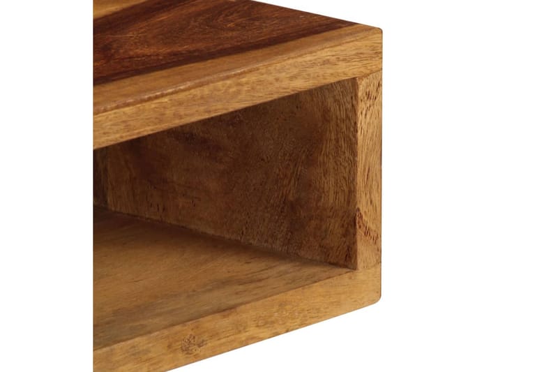 Soffbord i massivt sheshamträ 110x50x35 cm - Brun - Möbler - Vardagsrum - Soffbord & vardagsrumsbord - Soffbord