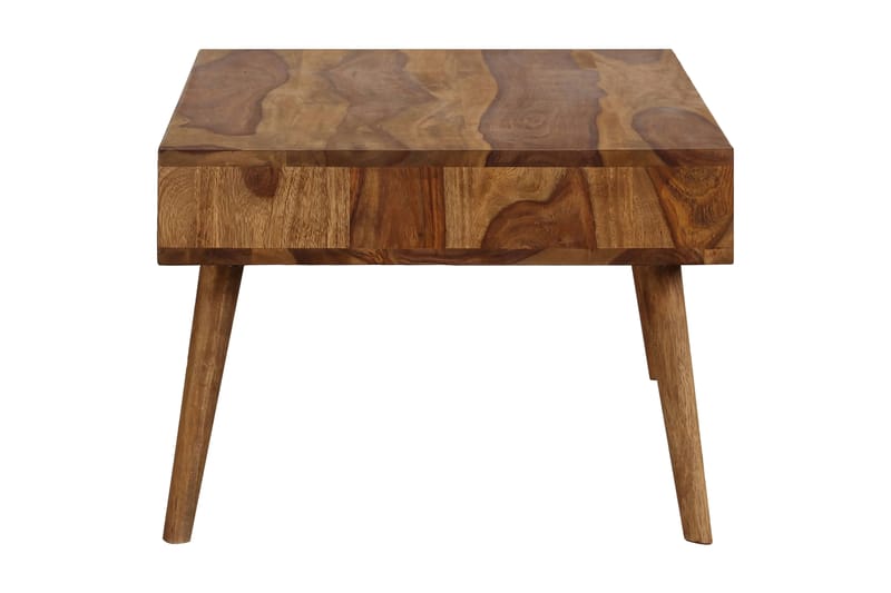 Soffbord i massivt sheshamträ 110x50x35 cm - Brun - Möbler - Vardagsrum - Soffbord & vardagsrumsbord - Soffbord