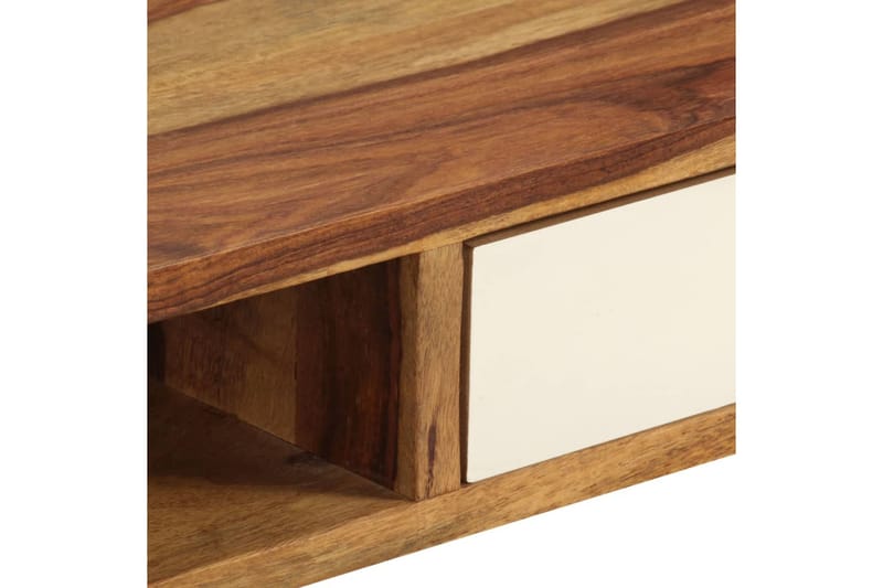 Soffbord i massivt sheshamträ 110x50x35 cm - Brun - Möbler - Vardagsrum - Soffbord & vardagsrumsbord - Soffbord