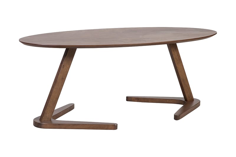 Soffbord LANA 120x60xH45cm MDF med valnötfanér - Bord - Soffbord