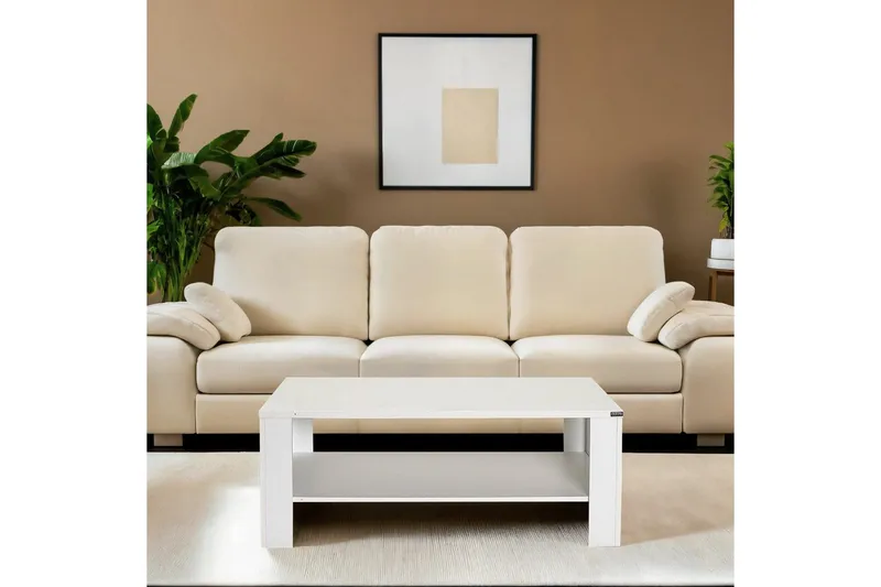 Soffbord Soffbord Masao Vit - Möbler - Vardagsrum - Soffbord & vardagsrumsbord - Soffbord