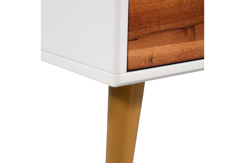 Soffbord massivt akaciaträ 90x50x40 cm - Brun - Möbler - Vardagsrum - Soffbord & vardagsrumsbord - Soffbord