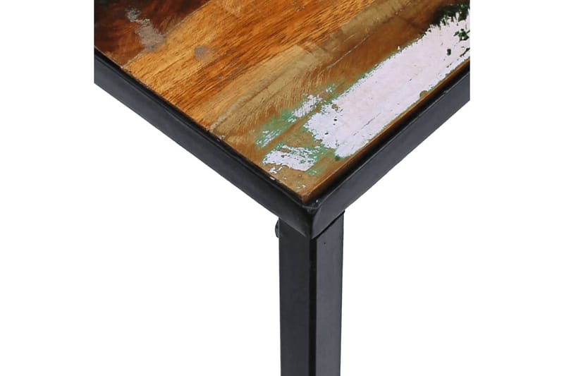 Soffbord massivt återvunnet trä 100x60x40 cm - Flerfärgad - Soffbord - Bord